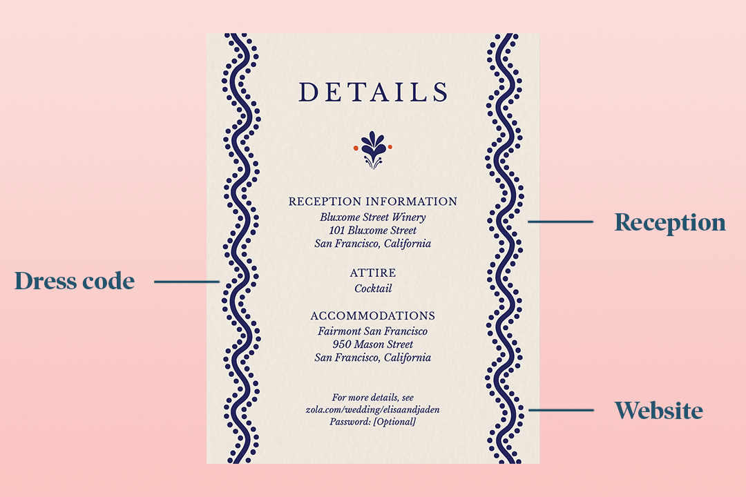 Add important details